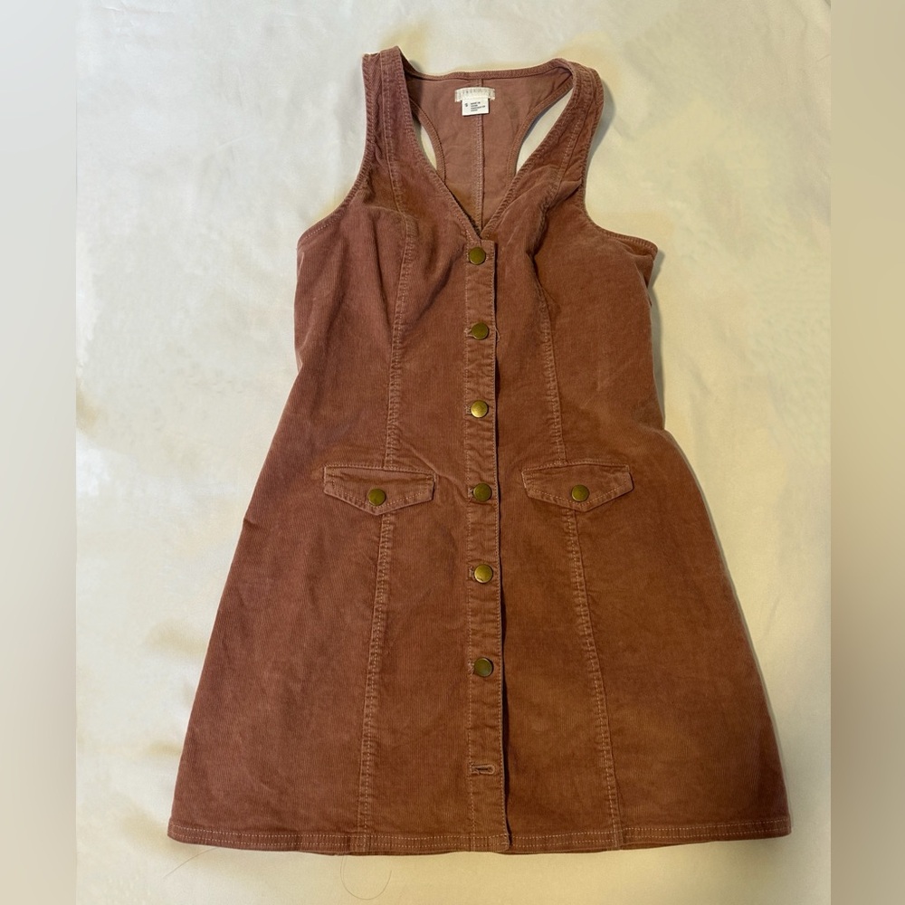 Urban Outfitters Cooperative Corduroy
Jumper dress - pink - small